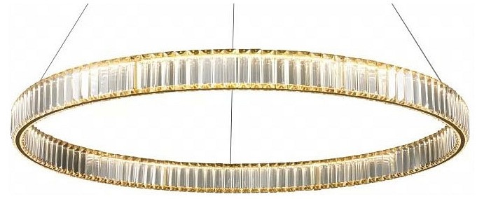 Подвесной светильник iLedex Woodstock 10920P/1-38W-3000K-D1000 GL-CL - 0