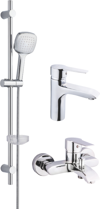 Душевой комплект STWORKI XE-06cr + MG-SH01 + MG-SH02 567151 - 0