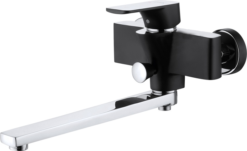 Смеситель для ванны D&K  хром, черный  DA1433315 - 1