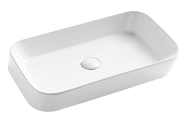 Раковина накладная Ceramalux N 60 белый  2243 - 0
