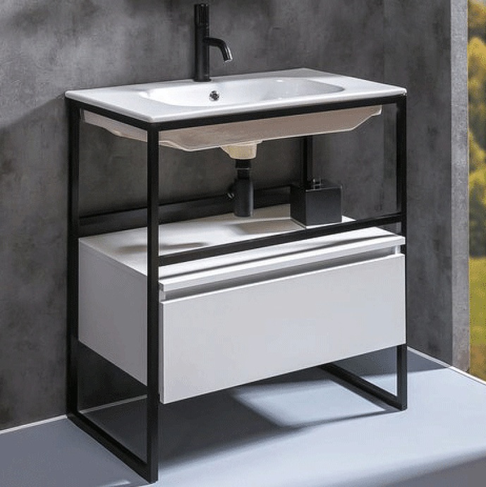 Тумба Armadi Art Loft 80 подвесная белый 894-080-W - 2