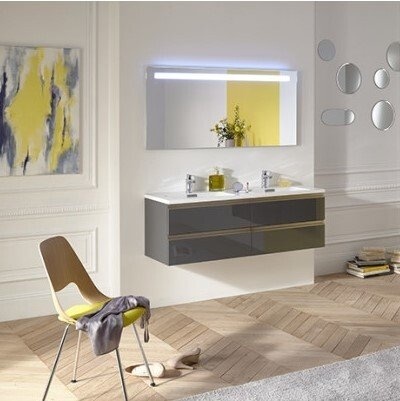 EB1419-NF PARALLEL Зеркало 130 см со светодиодной подстветкой, антизапотевание - 2