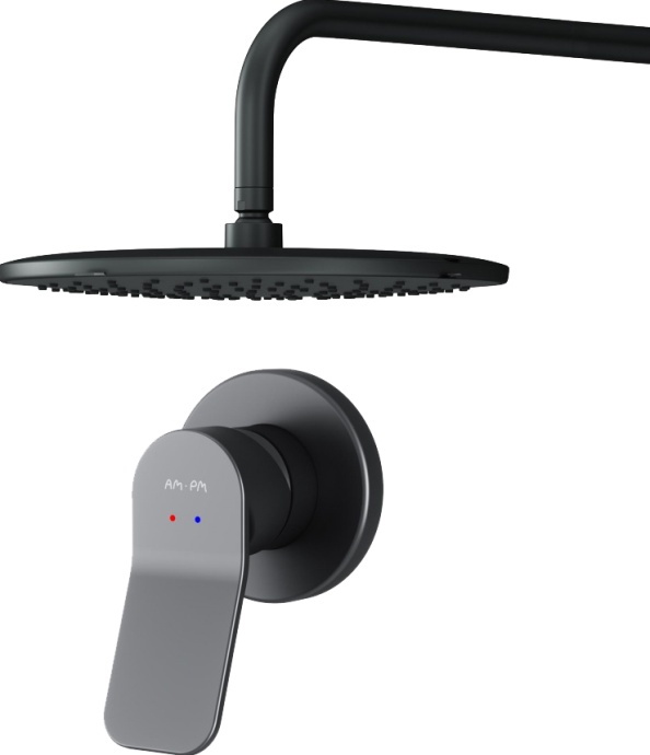 Душевой комплект AM.PM X-Joy для душа чёрный FB85A2R002 - 0