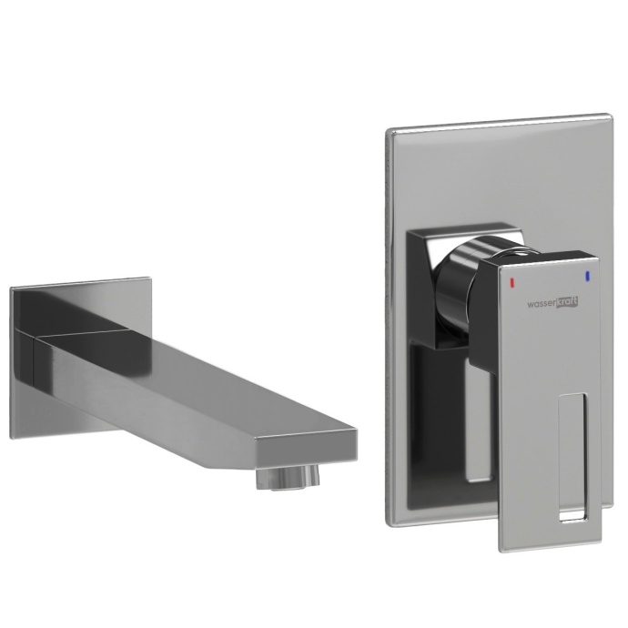 Смеситель для раковины WasserKraft Alme хром A15513 - 0