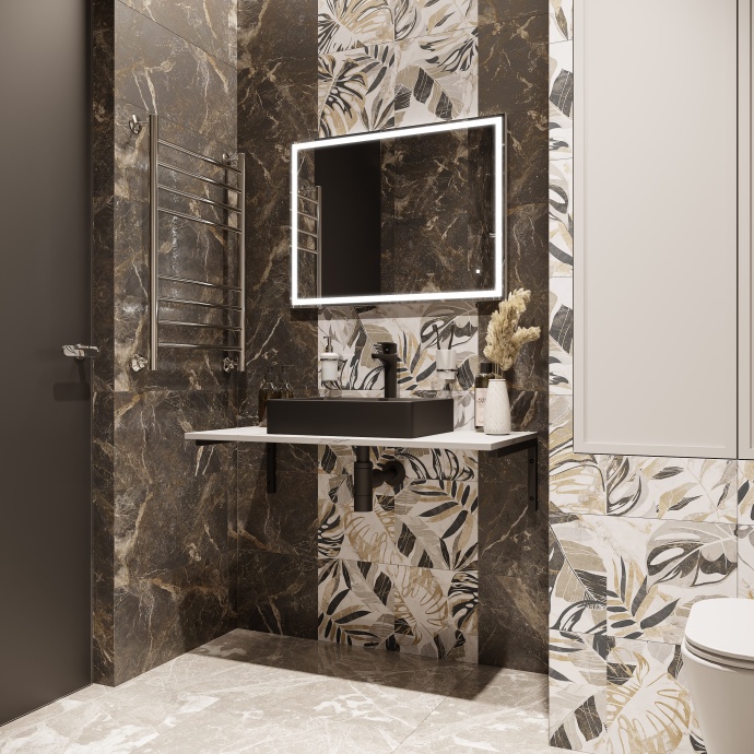 Раковина STWORKI накладная 50 3050-112 антрацит - 1