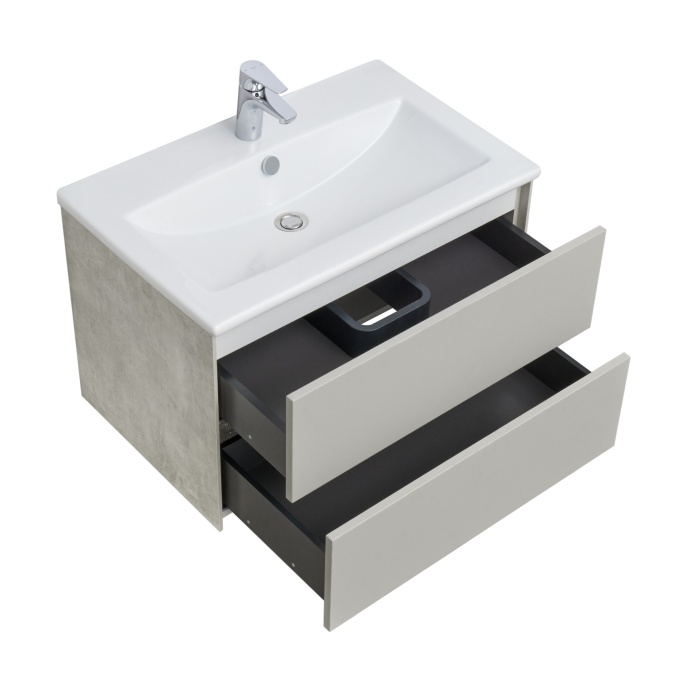 Тумба под раковину Aquaton Сохо 75 серый 1A258101AJ9A0 - 2