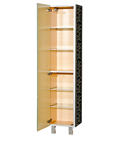 Джулия - 40 Пенал левый КРАКОЛЕТ черный Л-Джу05040-0213Л - 2