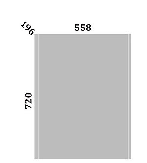 Зеркало-шкаф Sanflor Ларго 60 вяз швейцарский L Н0000000039 - 2