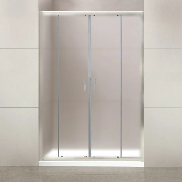 Душевая дверь BelBagno Uno 170 стекло текстурное  UNO-195-BF-2-170-P-Cr - 0