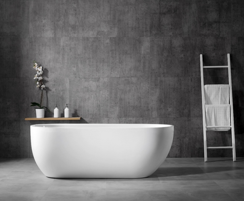 Акриловая ванна ABBER 150х70 белый  AB9341-1.5 - 2