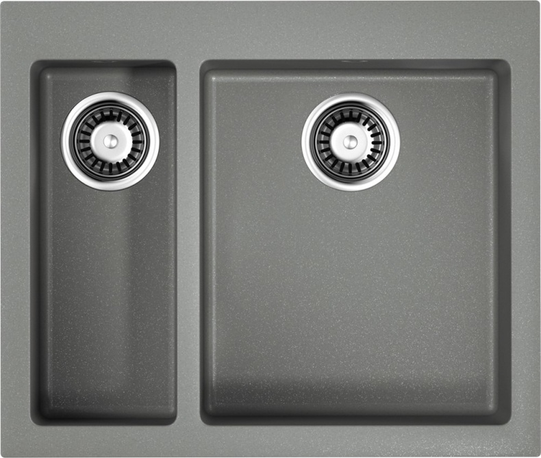 Мойка кухонная Omoikiri Bosen 59-2-GR leningrad grey 4993558 - 0
