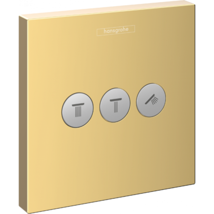Переключатель потоков Hansgrohe ShowerSelect полированное золото 15764990 - 0
