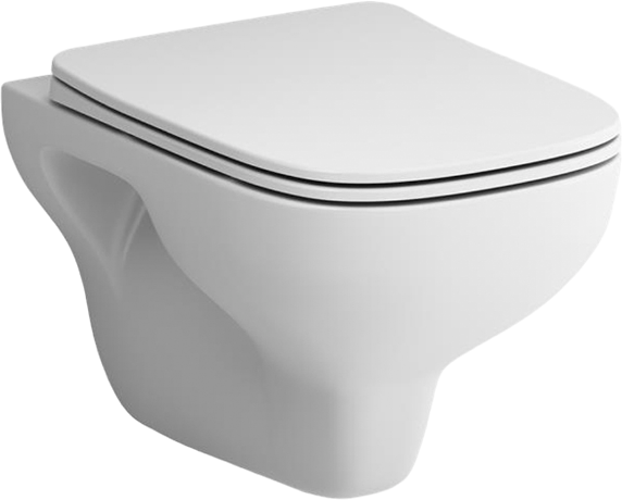 Унитаз подвесной STWORKI by AM.PM Берген HCBRG1700SC безободковый, с микролифтом - 0