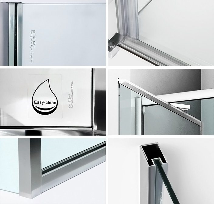 Душевой уголок Wasserkraft Salm 27I19 100x100 см - 2