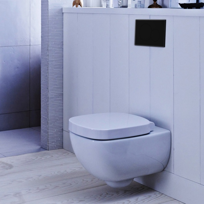 Кнопка смыва Geberit Sigma 01 115.770.DW.5 черная - 3