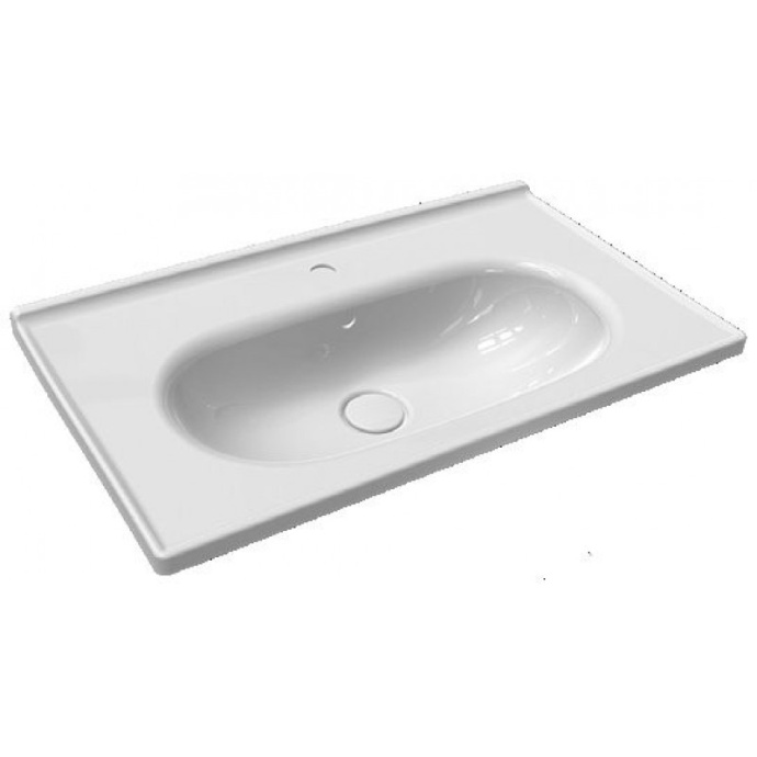 Раковина мебельная Bien Ferra 80 белый FELK080B1FD1W5000 - 0