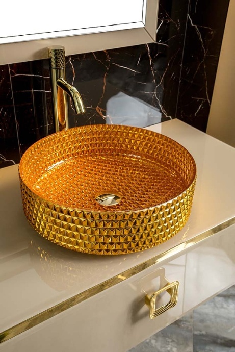 Столешница под раковину Armadi Art Lucido 100 бежевый 853-100-CP Lucido - 2