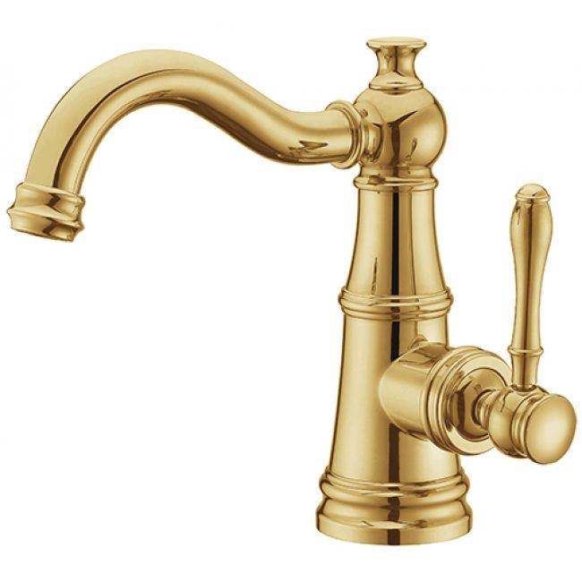 Смеситель Kaiser Aria 03011-3 для раковины, золото - 0