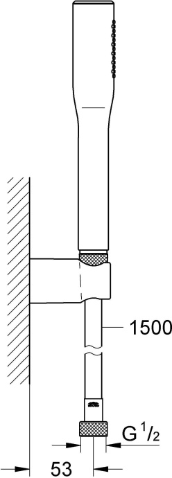 Душевой гарнитур Grohe Euphoria Cosmopolitan 27369000 - 13