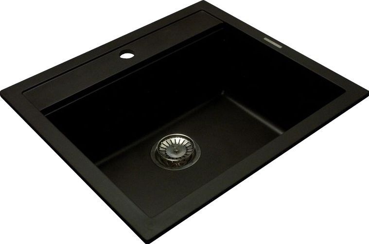 Мойка кухонная Lava Q2 чёрный металлик Q2.LAV - 1