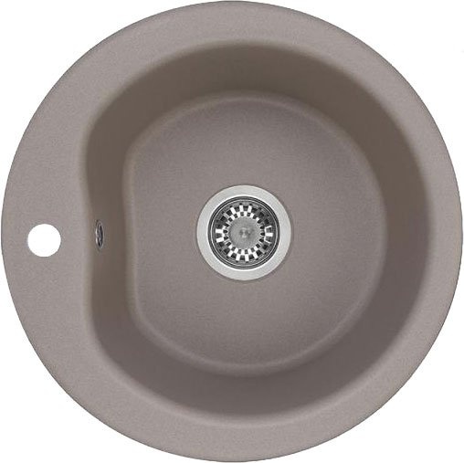 Мойка кухонная AQUATON Мида серый шелк 1A712732MD250 - 0