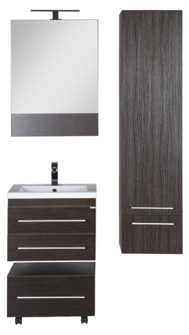 Тумба Aquanet Нота 58 подкатная венге 00170744 - 18