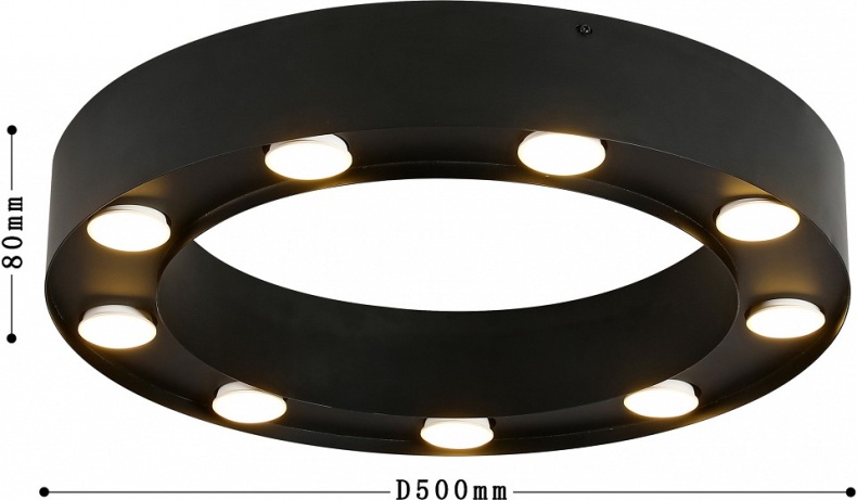 Накладной светильник Favourite Attica 3007-9U - 2