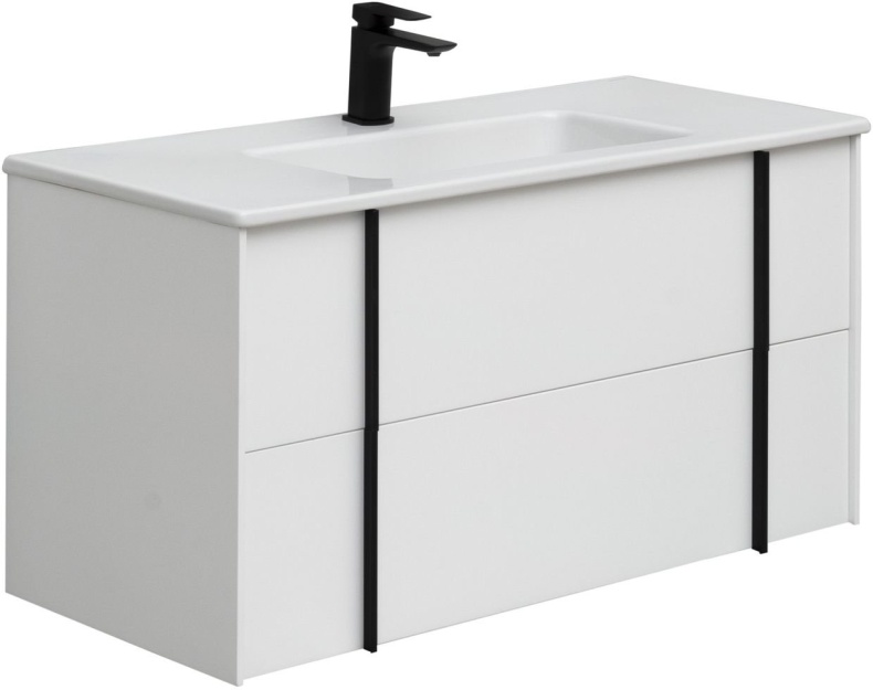 1.32007.WM REALITY Тумба 101, white matt (274398) - 0