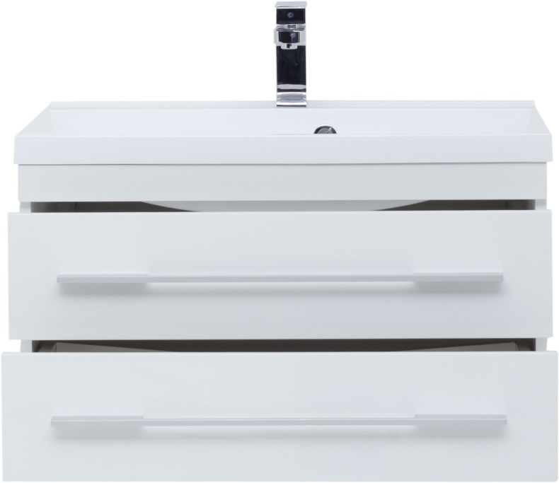 Мебель для ванной Aquanet Нота 90 белая - 4