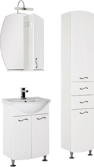 Тумба с раковиной Aquanet Моника 60 - 5