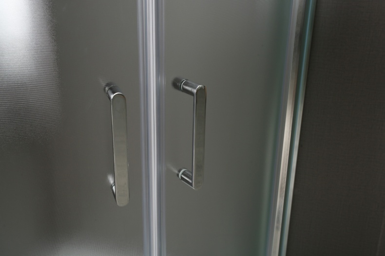 Душевой уголок BelBagno Uno 95 стекло текстурное  UNO-195-R-2-95-P-Cr - 2