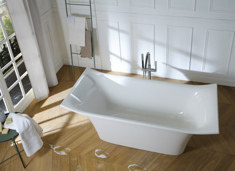 Ванна из искусственного камня 180 x 80 см Jacob Delafon Grands Boulevards E6D156-0 - 2