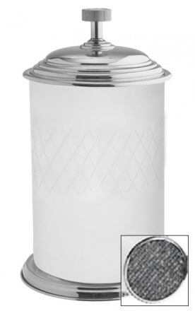 Ведро для мусора Boheme Royal Cristal хром 10934-CR-B - 0