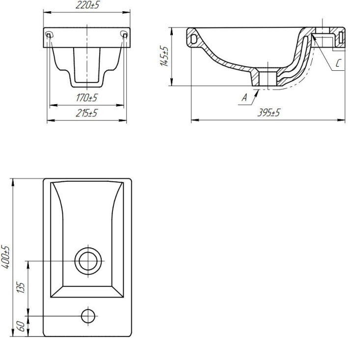 Рукомойник Style Line Cersanit Como 40 ЛС-00000247 - 8