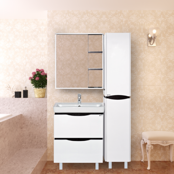 Венера - 55 Зеркало-шкаф лев. со светом комбинированное П-Внр04055-25СвЛ - 4