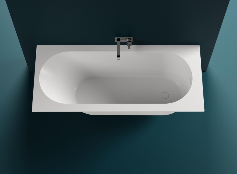 Ванна из искусственного камня Salini Ornella 180x80 102422M S-Stone, матовый - 1
