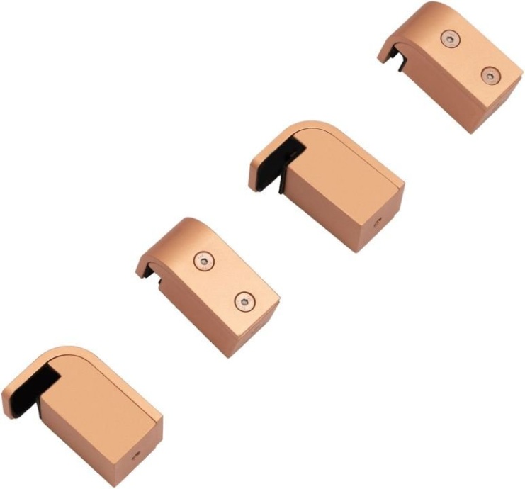 Крепежный набор для полотенцесушителя Allen Brau Infinity медь матовый 8.21008.60 - 0