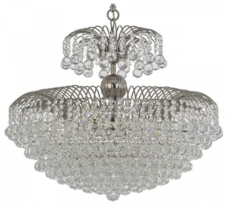 Подвесная люстра Arti Lampadari Pompei Nickel Pompei E 1.5.80.100 N - 0