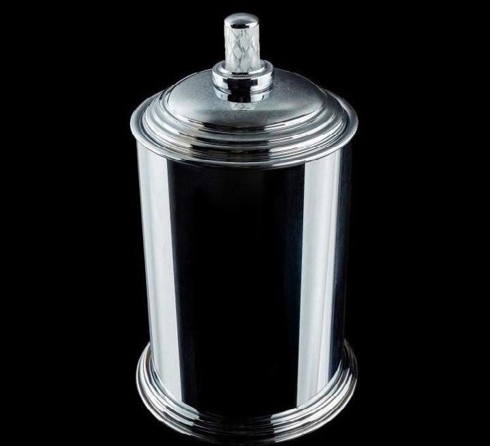 Ведро для мусора Boheme Murano crystal хром глянцевый 10907-CRST-CH - 0