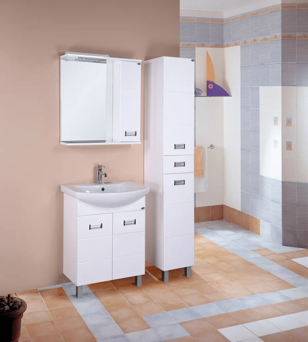 Тумба c раковиной Onika Балтика 70 белый - 1