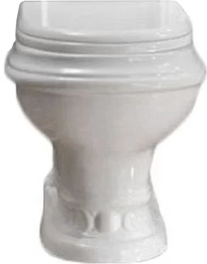 Чаша для унитаза-компакта Cezares King Palace белый  CZR-163-T - 0