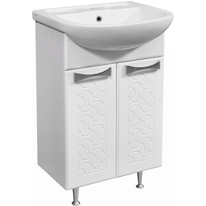 Тумба под раковину Stella Polar Ванда 50 белый SP-00000200 - 0