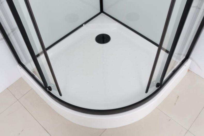 Душевая кабина Frank F420 Black низкий поддон б/к Без крыши 420040 - 2