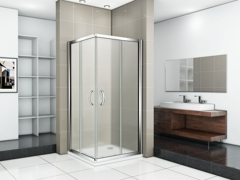 Душевой уголок Good Door Infinity CR-90-G-CH 90x90 ИН00018 - 1