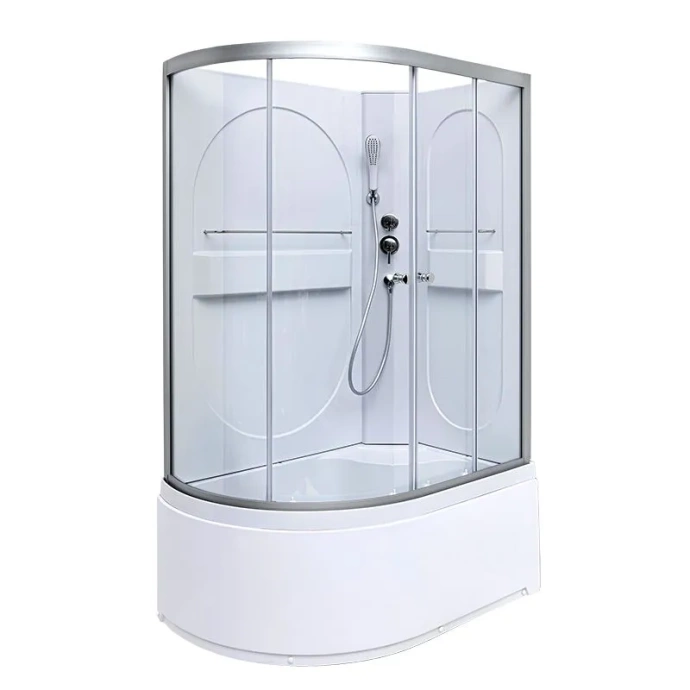 Душевая кабина Deto L 120х80 хром  L620RN - 1