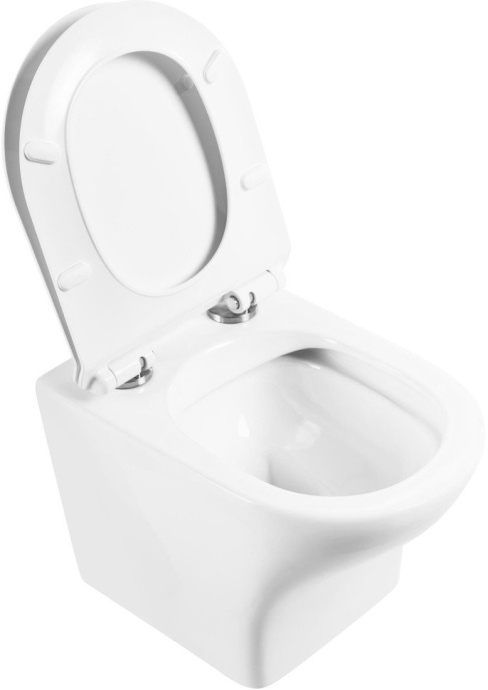 Комплект унитаза с инсталляцией BelBagno Kraft с сиденьем микролифт и кнопкой смыва черный матовый BB064CHR/BB2111SC/BB002-80/BB007-PR-NERO.M - 5