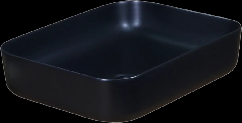 Накладная раковина Misty MELANA 50 черная матовая MLN-320353MB - 0