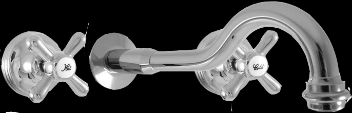 Смеситель для раковины Rav Slezak Morava retro хром MK131 - 0