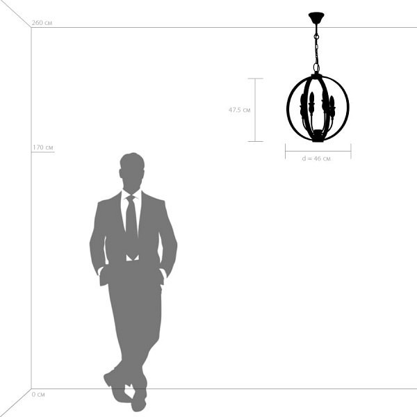 Подвесная люстра Lightstar Cero 731247 - 2