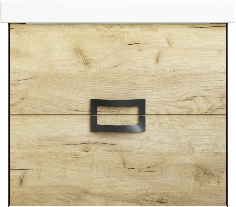 Тумба под раковину Sanflor Выборг 60 дуб золотой  С16294 - 1